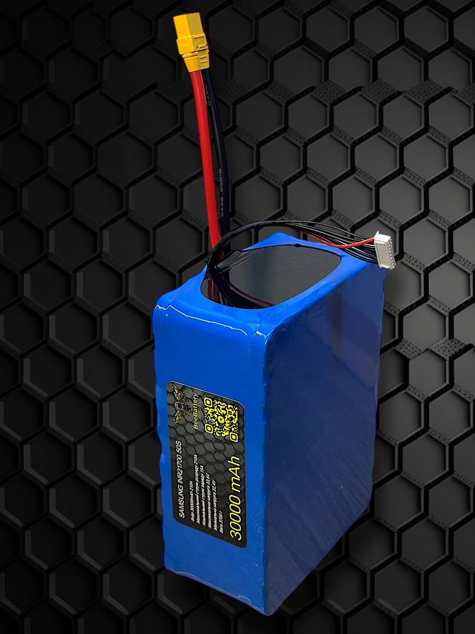 Акумулятор 8s6p Samsung 50s, 30 000mAh, 210A для дрона FPV - Зображення 6